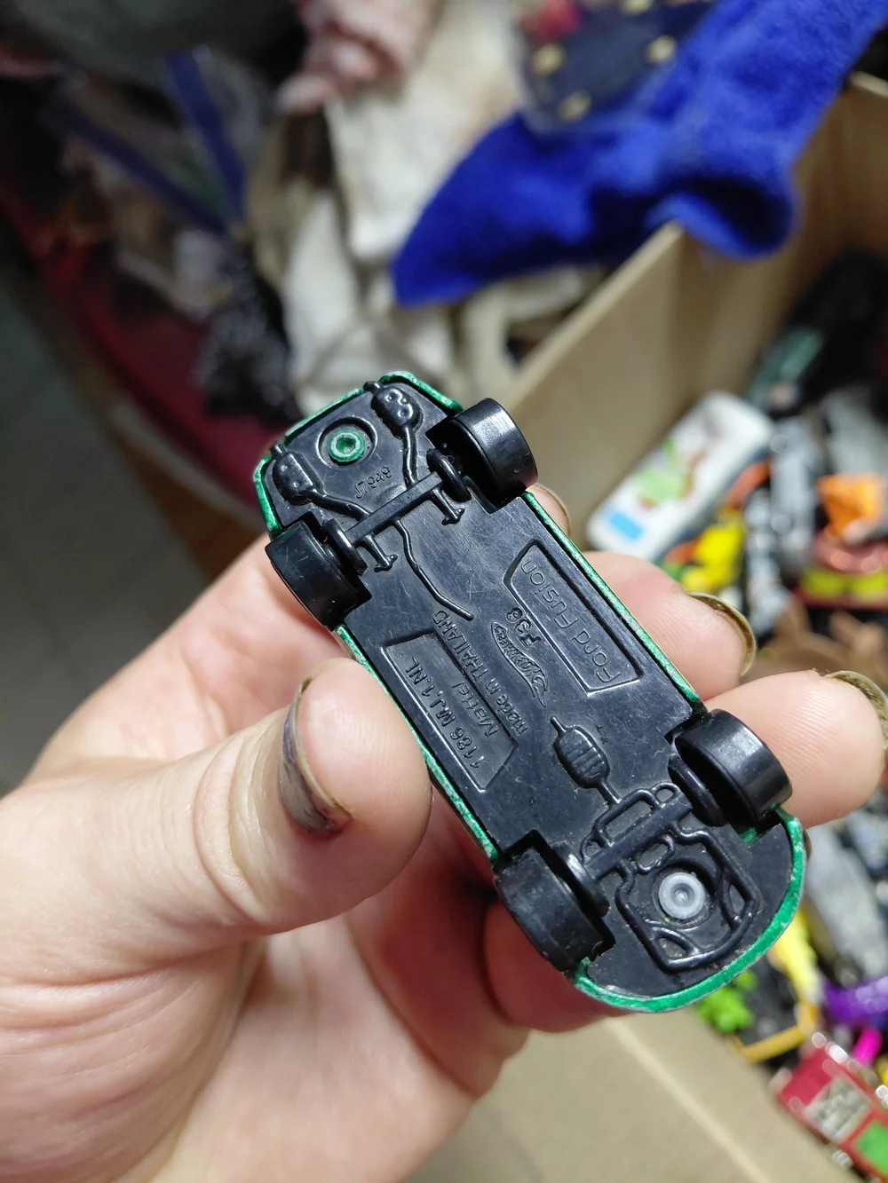Hot Wheels bright green